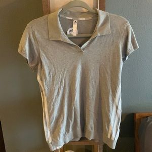 Womens adidas golf polo grey